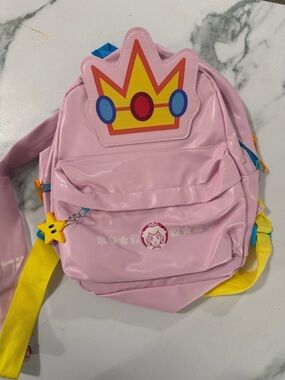 Princess peach mini backpack